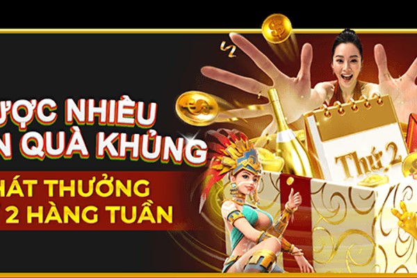 Hình ảnh khuyến mãi hoàn trả và nạp tiền hàng tuần tại B52