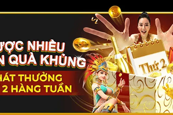 Hình ảnh khuyến mãi hoàn trả và nạp tiền hàng tuần tại B52