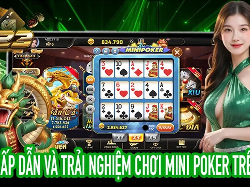 Giao diện trò chơi B52 game bài đổi thưởng online